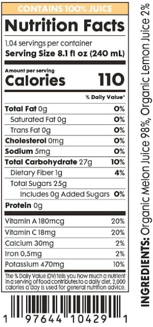 Pomona Organic Juices Pure Mango Juice, 8.4 Ounce Bottle (Pack of 12), Cold Pressed Organic Juice, Non-GMO, No Sugar Added, Not from Concentrate, Gluten Free, Kosher Certified, Preservative Free