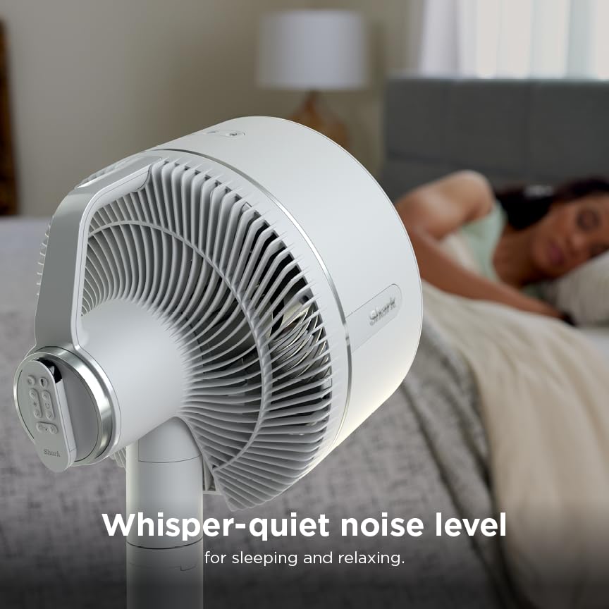 Shark FlexBreeze Fan, Indoor & Outdoor Oscillating Cooling Fan, Floor & Tabletop, Portable Cordless & Corded, Bedroom, Office & Patio Fan, InstaCool Misting Attachment & Remote, Grey, FA222