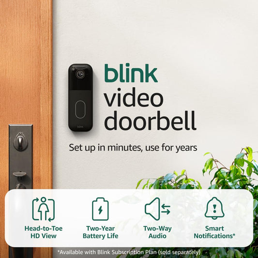🔥76% Off!🔥Blink Video Doorbell + Outdoor 4 – Wireless smart security cameras