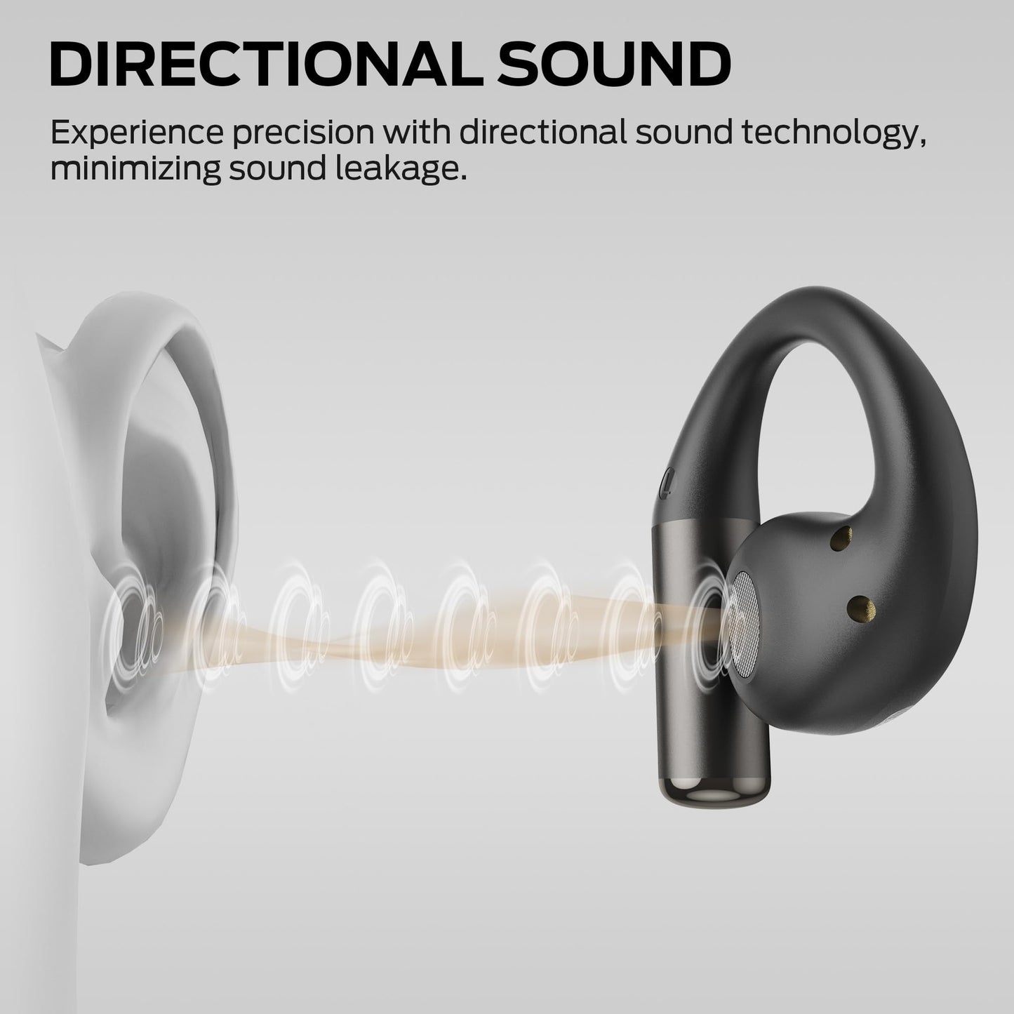 🔥79% Off!🔥Monster Open Ear AC335 Headphones, Bluetooth 5.4