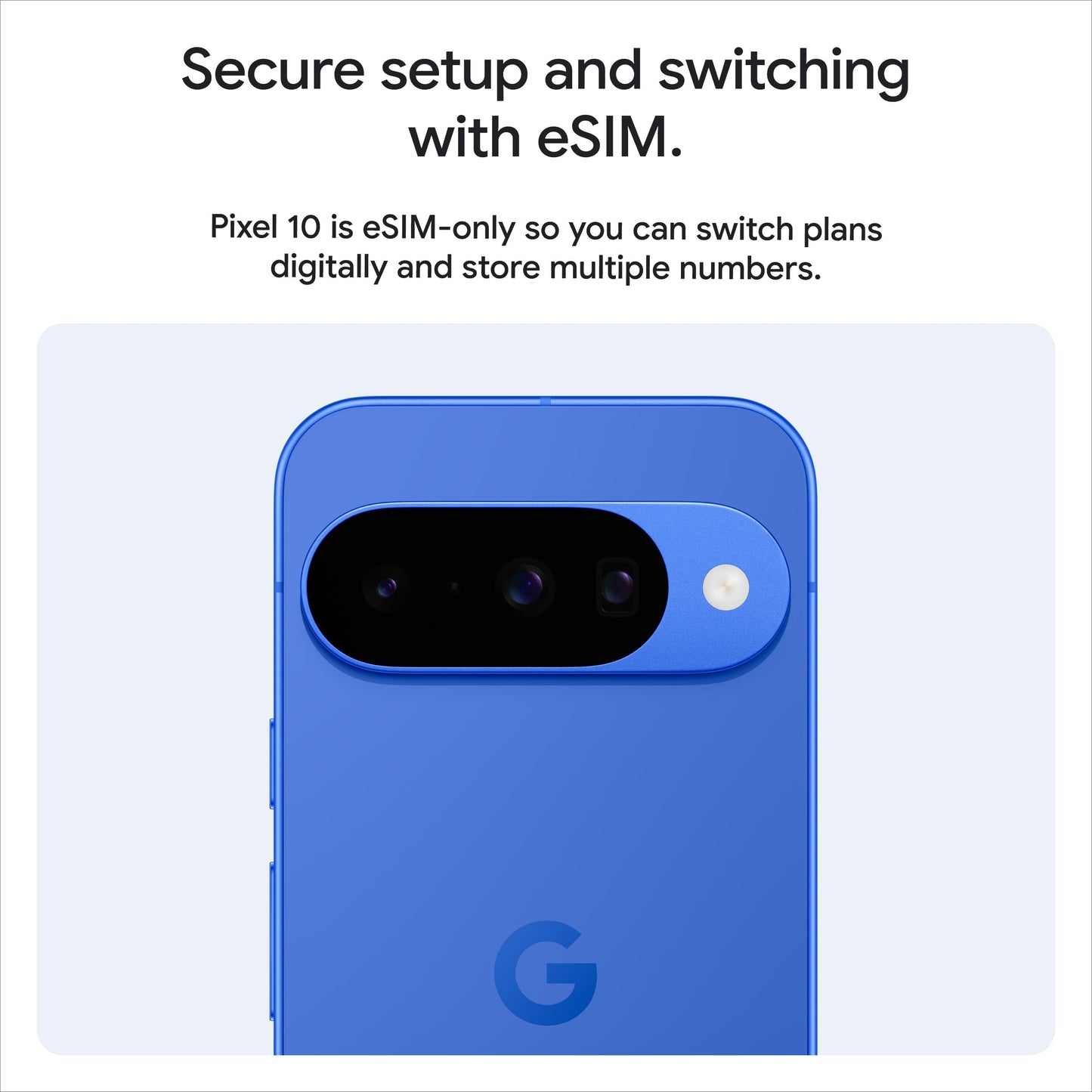 Google Pixel 10 - Unlocked Android Smartphone - Gemini AI Assistant, Advanced Triple Rear Camera, Fast-Charging 24+ Hour Battery, and 6.3" Actua Display - Indigo - 128 GB (2025 Model)