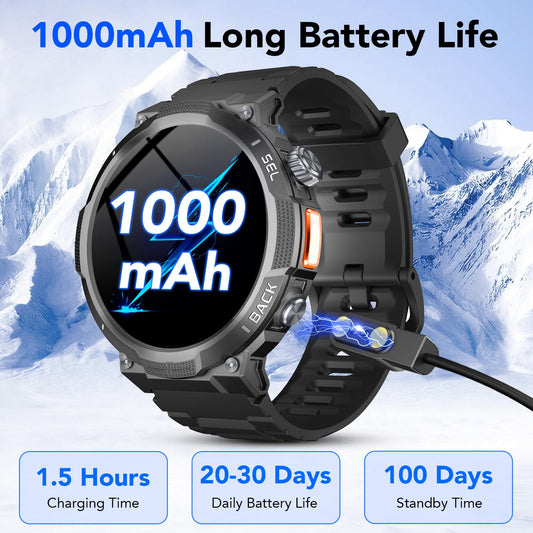 🔥72% Off!🔥Military Smart Watches for Men