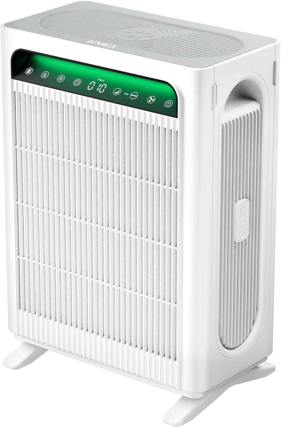 KNKA Air Purifier for Home Bedroom Large Room Up to 1,695 Ftยฒ in 1 Hr, HEPA Sleep Mode Air Cleaner with Washable Pre-Filter, AHAM VERIFIDE, AQI Display, Pet Mode for Pets, Dust, Pollen, APH4000