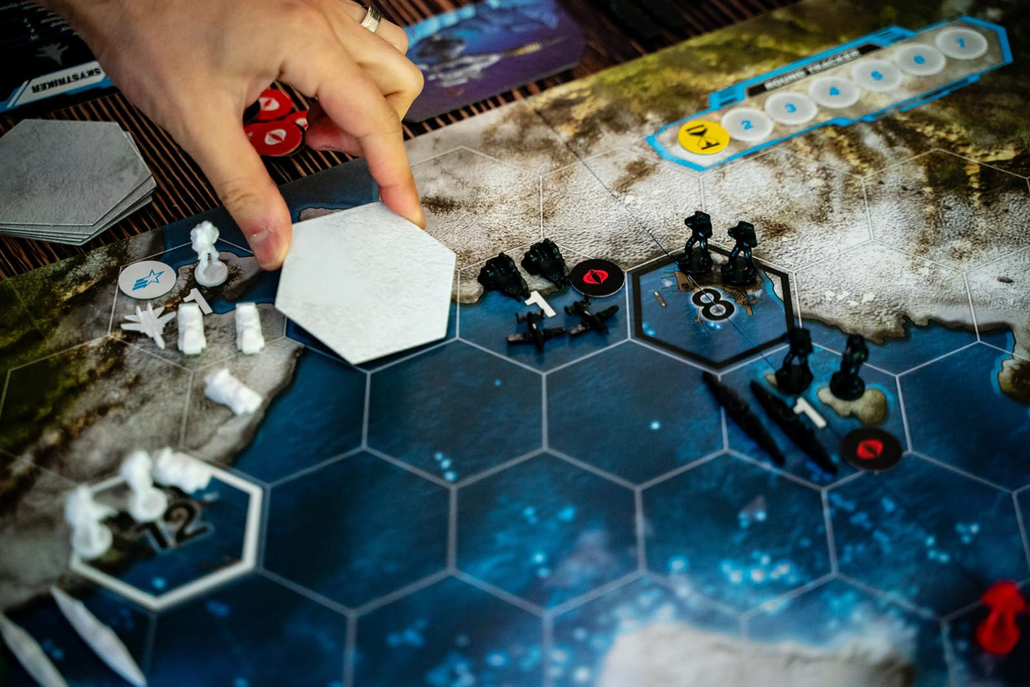 Renegade Game Studios G.I. Joe Board Game: Battle for the Arctic Circle Axis & Allies Strategy