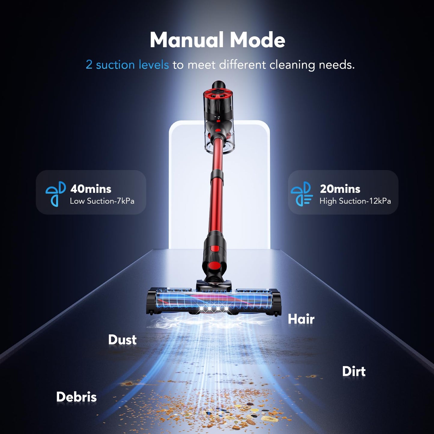 ๐ฅ75% Off!๐ฅComvtu Cordless Vacuum Cleaner for Home