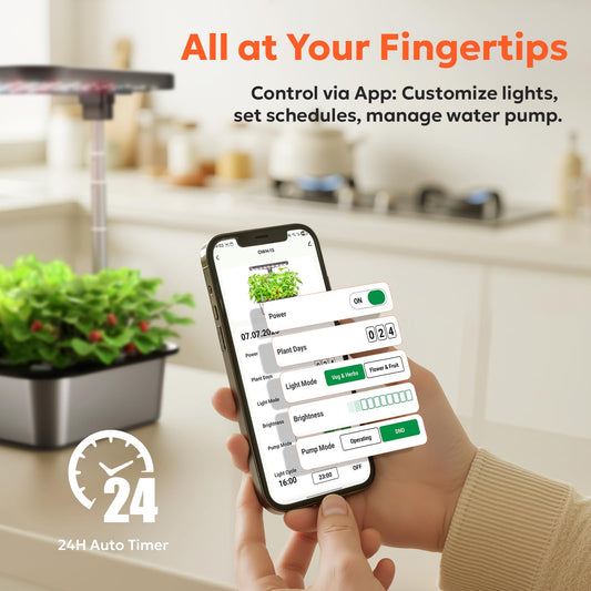 🔥70% Off!🔥Smart Hydroponics Growing System Kit