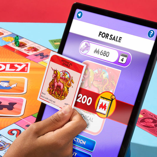 🔥82% Off!🔥Monopoly App Banking Board Game | App-Enabled Game