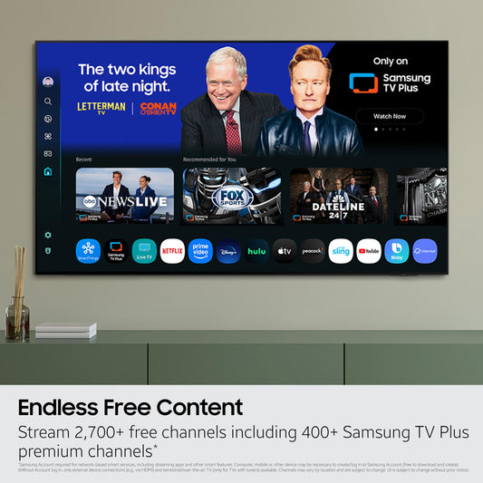 Samsung 98-Inch Class Neo QLED 4K QN90F Series, Vision AI, Mini LED Smart TV (2025 Model, 98QN90F) Neo Quantum HDR+, Object Tracking Sound+ w/Dolby Atmos, Glare Free, Gaming Hub, Alexa Built-in