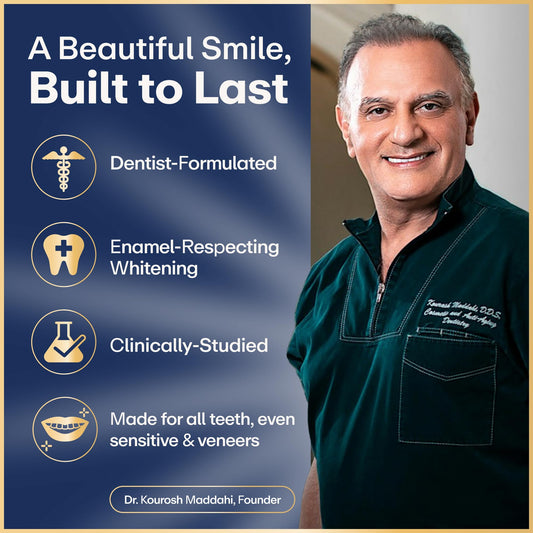 Lumineux Teeth Whitening Strips - 21 Treatments (3 Months) - Peroxide Free - Enamel Safe for Whiter Teeth - Whitening Without The Sensitivity - Dentist Formulated - Sensitivity