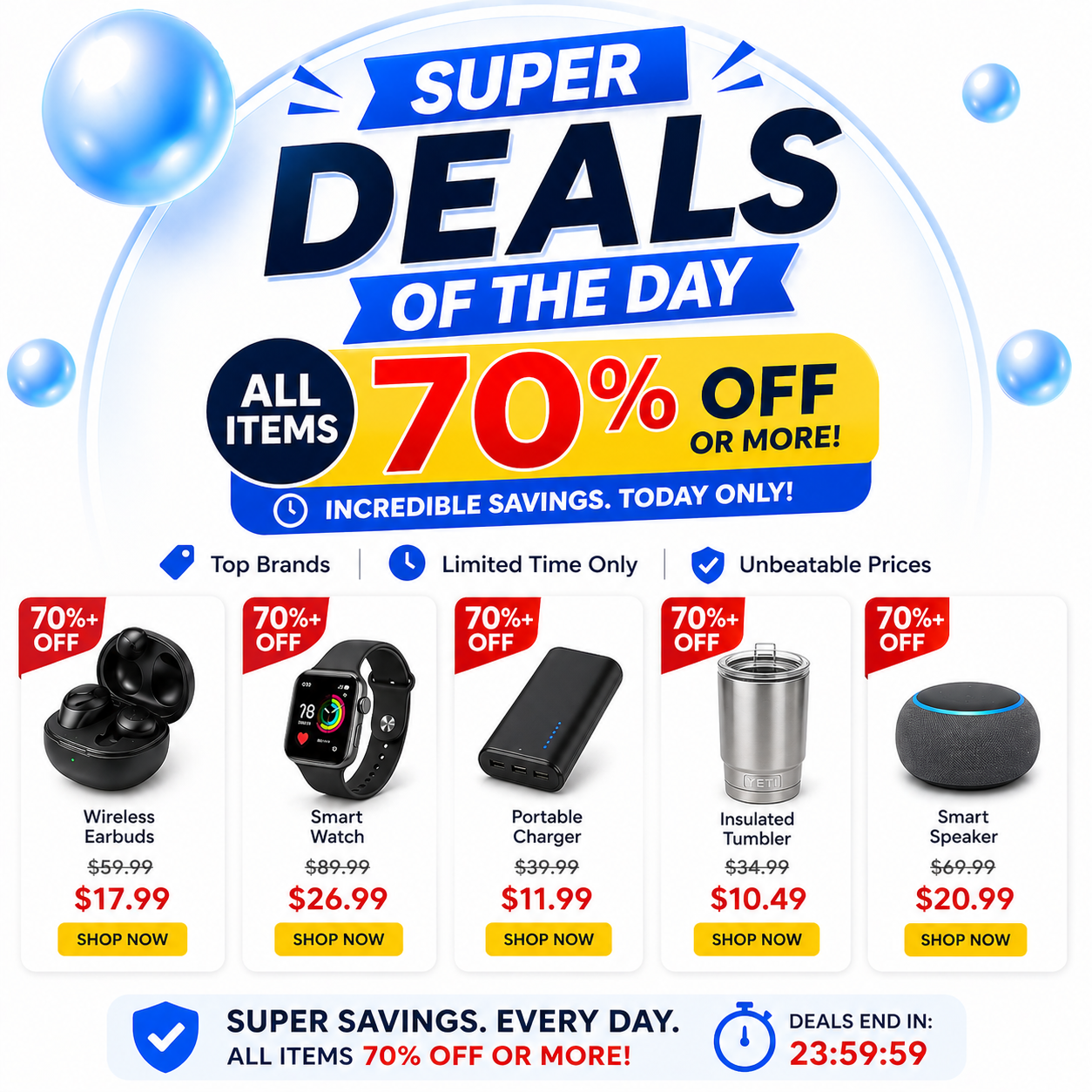 Super Deals of the Day!