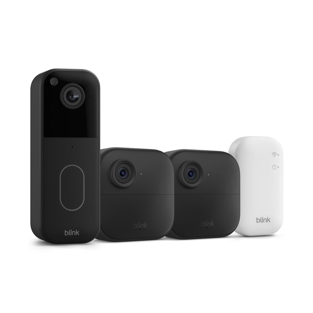 🔥76% Off!🔥Blink Video Doorbell + Outdoor 4 – Wireless smart security cameras