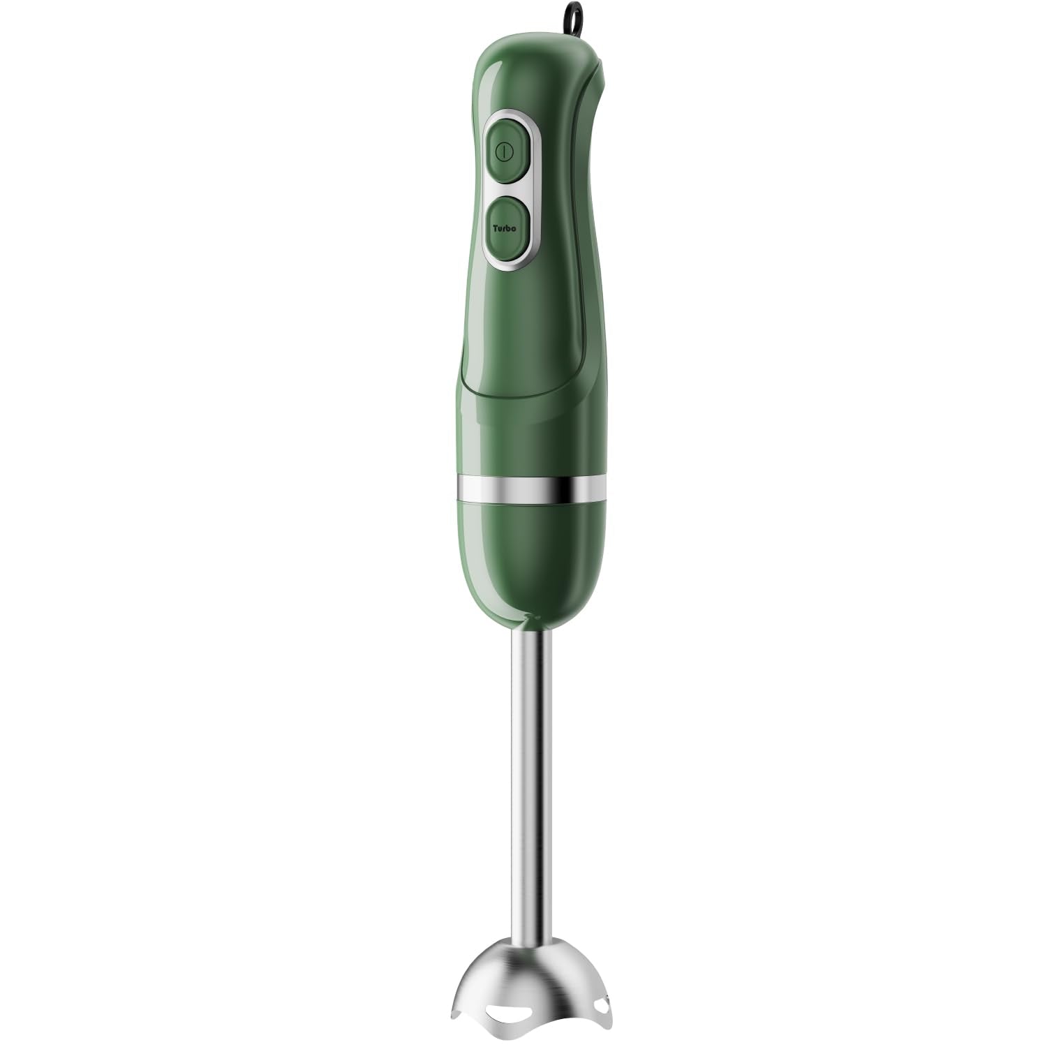 Turelar Immersion Blender Handheld Corded Hand Blenders Set 1100W, Trigger Variable Speed 5 in 1 Stick Emulsifier with Chopper, Whisk and Frother for Soup, Baby Food and Smoothies,Black