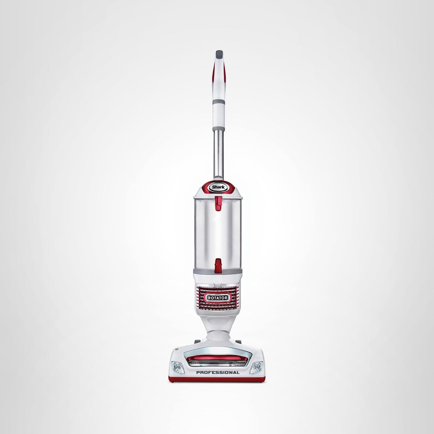 Shark Upright Vacuum Cleaner | Rotator Lift-Away | Pet Hair, Carpet & Hard Floor Cleaning | Dusting Brush, Upholstery & Crevice Tools | HEPA Filter | Swivel Steering | Headlights | White/Red | NV501