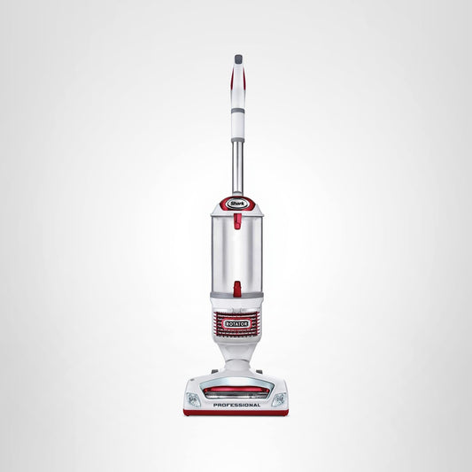 Shark Upright Vacuum Cleaner | Rotator Lift-Away | Pet Hair, Carpet & Hard Floor Cleaning | Dusting Brush, Upholstery & Crevice Tools | HEPA Filter | Swivel Steering | Headlights | White/Red | NV501