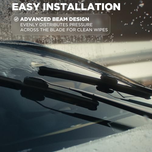 Rain-X 810354 Repellency Water Repellent Wiper Blades, 26" & 19" Windshield Wipers, All Weather Streak-Free for Enhanced Visibility w/Water Repellency Formula [Amazon Exclusive]