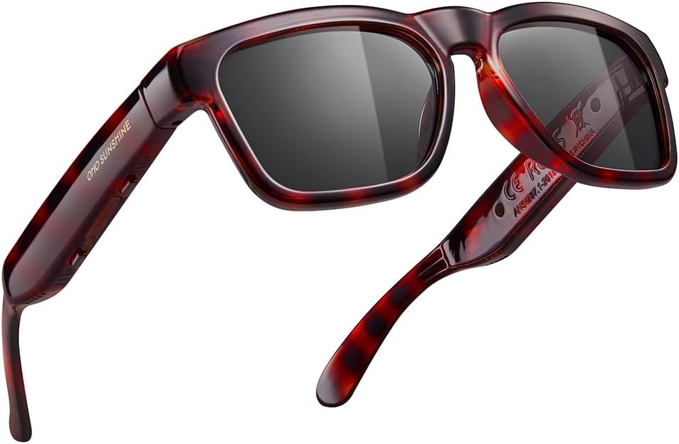 🔥71% Off!🔥OhO Smart Glasses, Polarized Sunglasses with Bluetooth Speaker