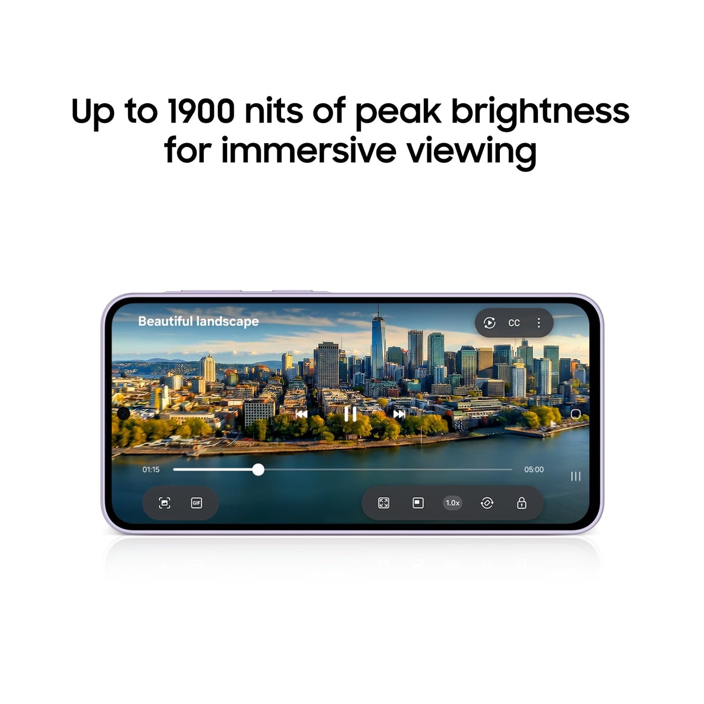 Samsung Galaxy A37 5G (2026), Unlocked Android Smartphone, 128GB, AMOLED Display, Triple Camera, IP68, Slim Phone, 5000mAh Battery, US Version, US 1 Yr Warranty, Awesome Lavender