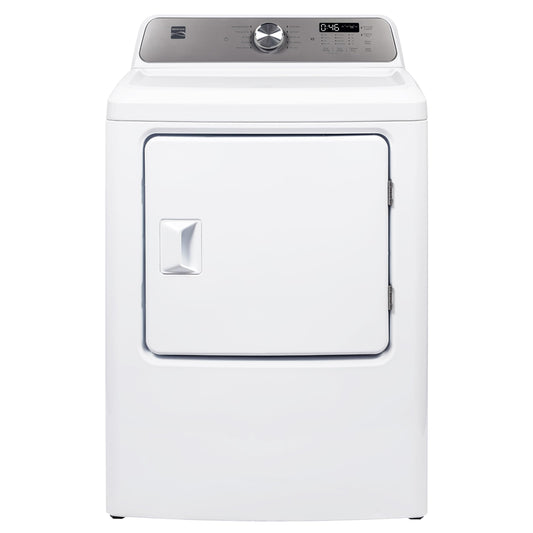 Kenmore 7.0 cu. ft. Front Load Electric Dryer - with Wrinkle Guard to Reduce Wrinkles & Static - Smart Sensor Drying - LED - White