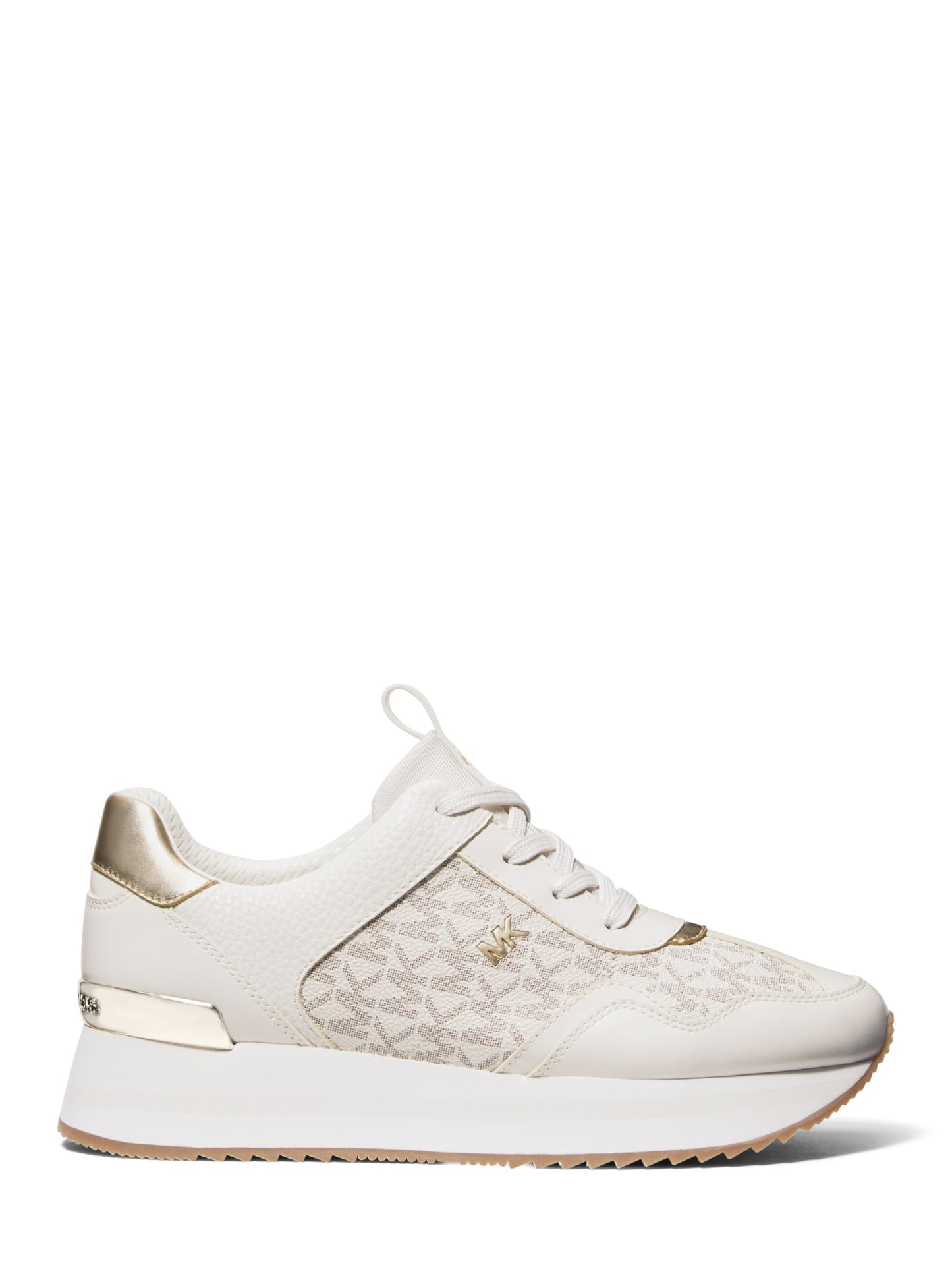 Michael Kors Women's Raina Trainer, Vanilla, 9.5