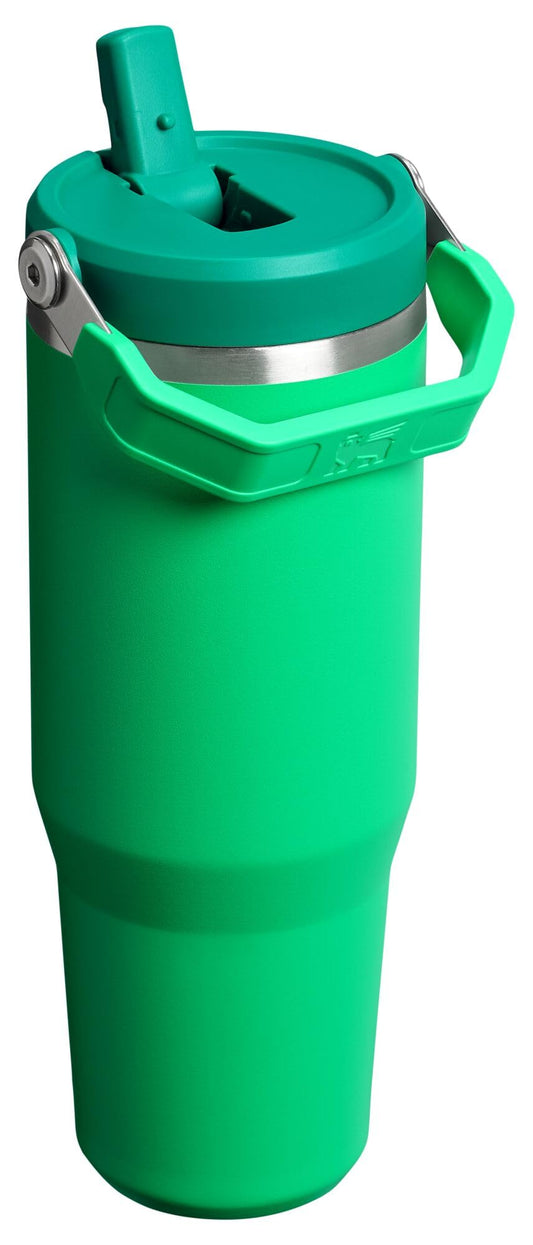 STANLEY IceFlow 2.0 Flip Straw Tumbler with Handle 30 oz | Twist On Lid and Flip Up Straw | Leak Resistant Water Bottle | Insulated Stainless Steel | BPA-Free | Meadow