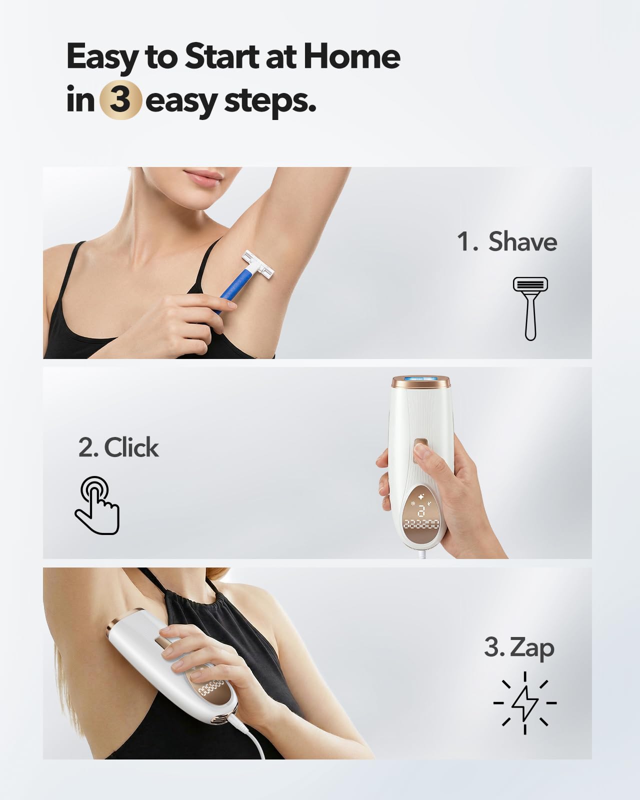 🔥75% Off!🔥IPL Laser Hair Removal for Women and Men