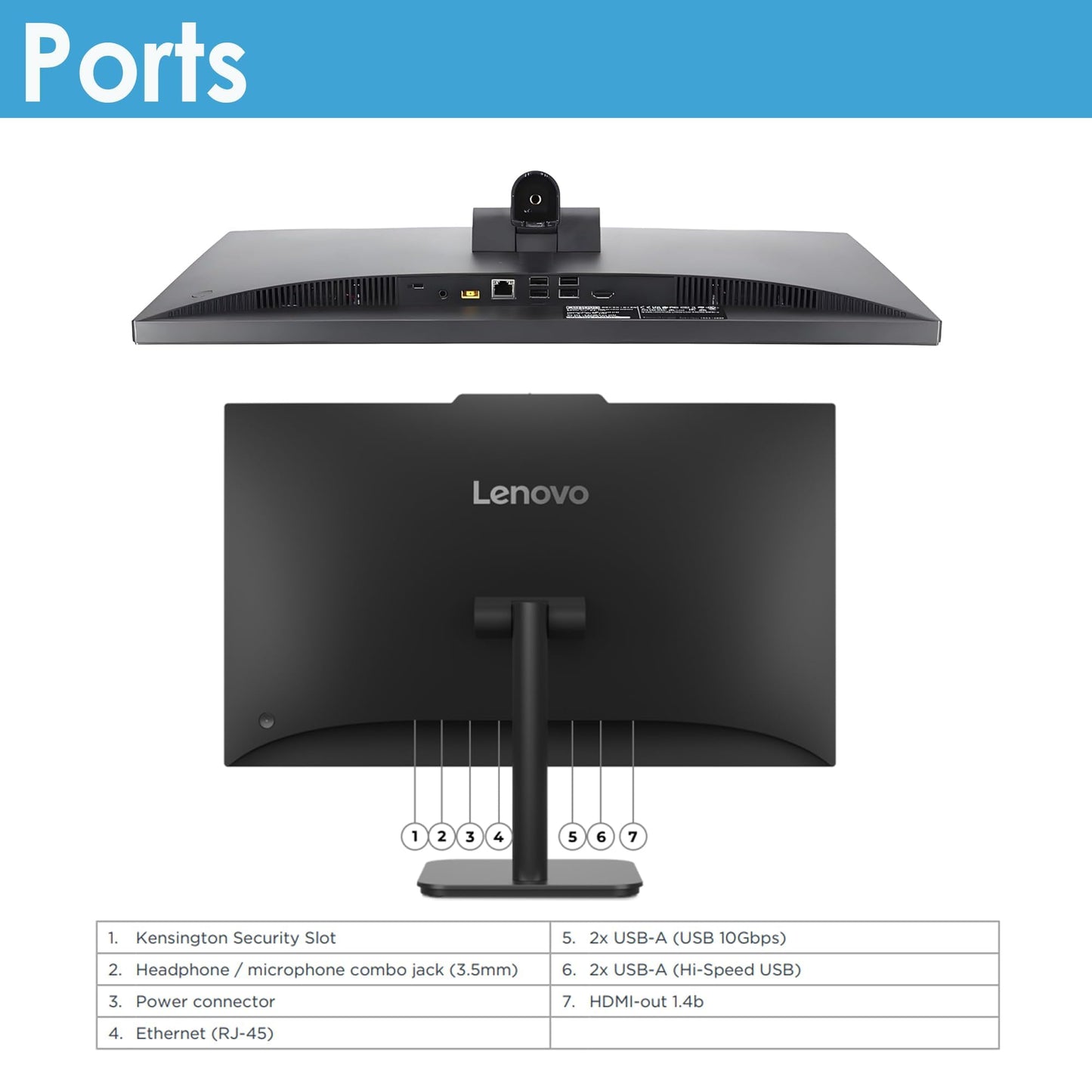 Lenovo IdeaCentre All-in-One Desktop Computer, 24" FHD Anti-Glare IPS Display, 16GB RAM, 512GB SSD, Intel 4-Core Processor, Wi-Fi 6, Bluetooth 5.2, Windows 11 Home, Everyday Use AIO