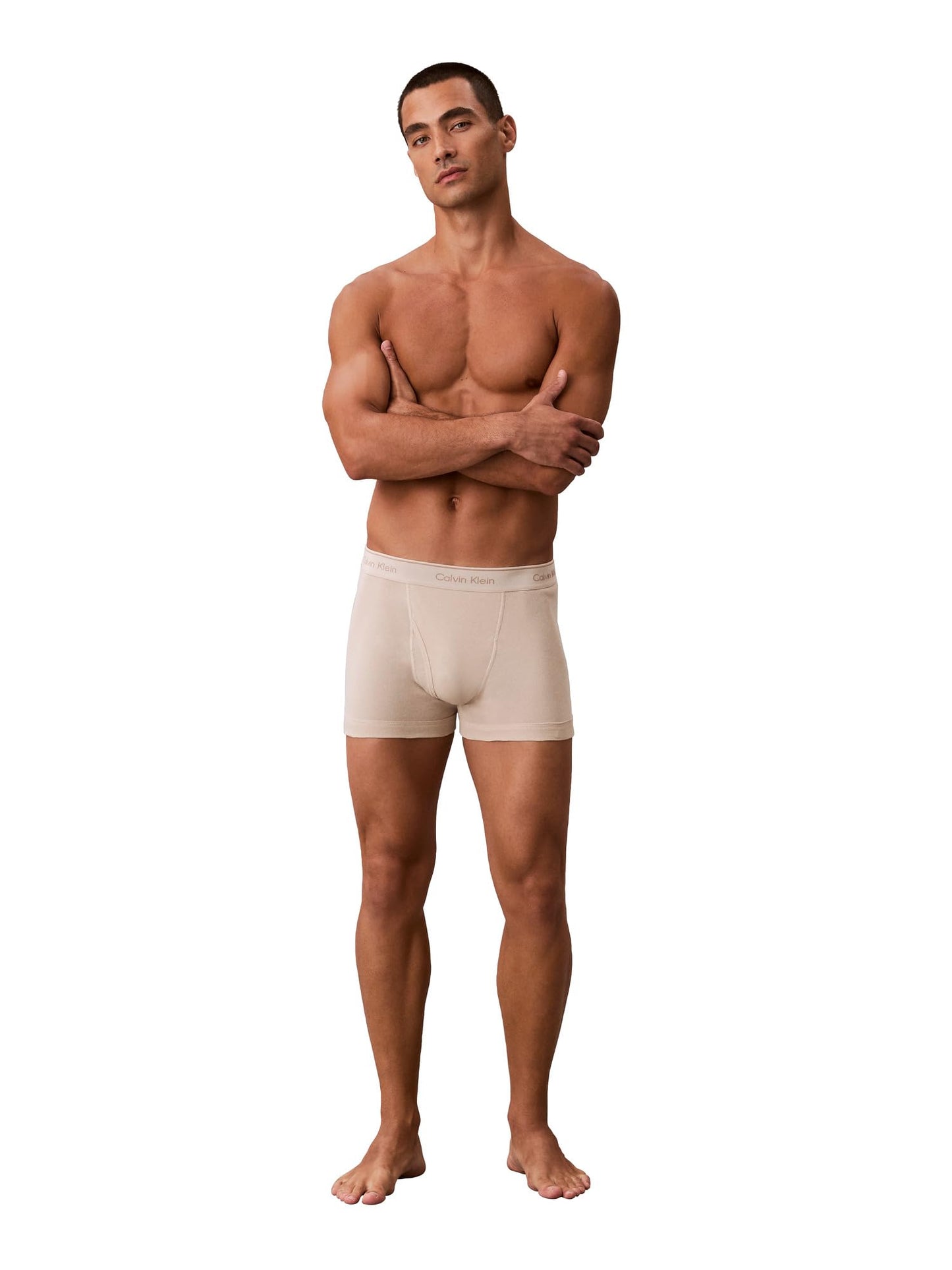 Calvin Klein Men's Cotton Classics 3-Pack Trunk