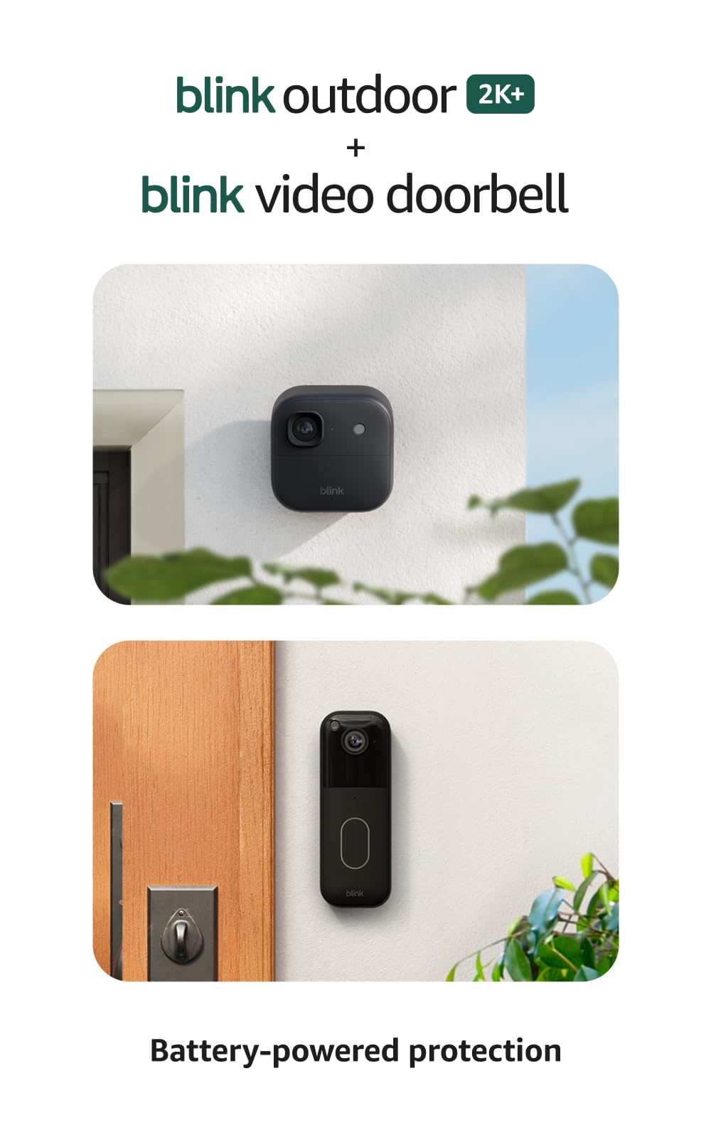 🔥74% off!🔥Blink Outdoor 2K+ and Video Doorbell
