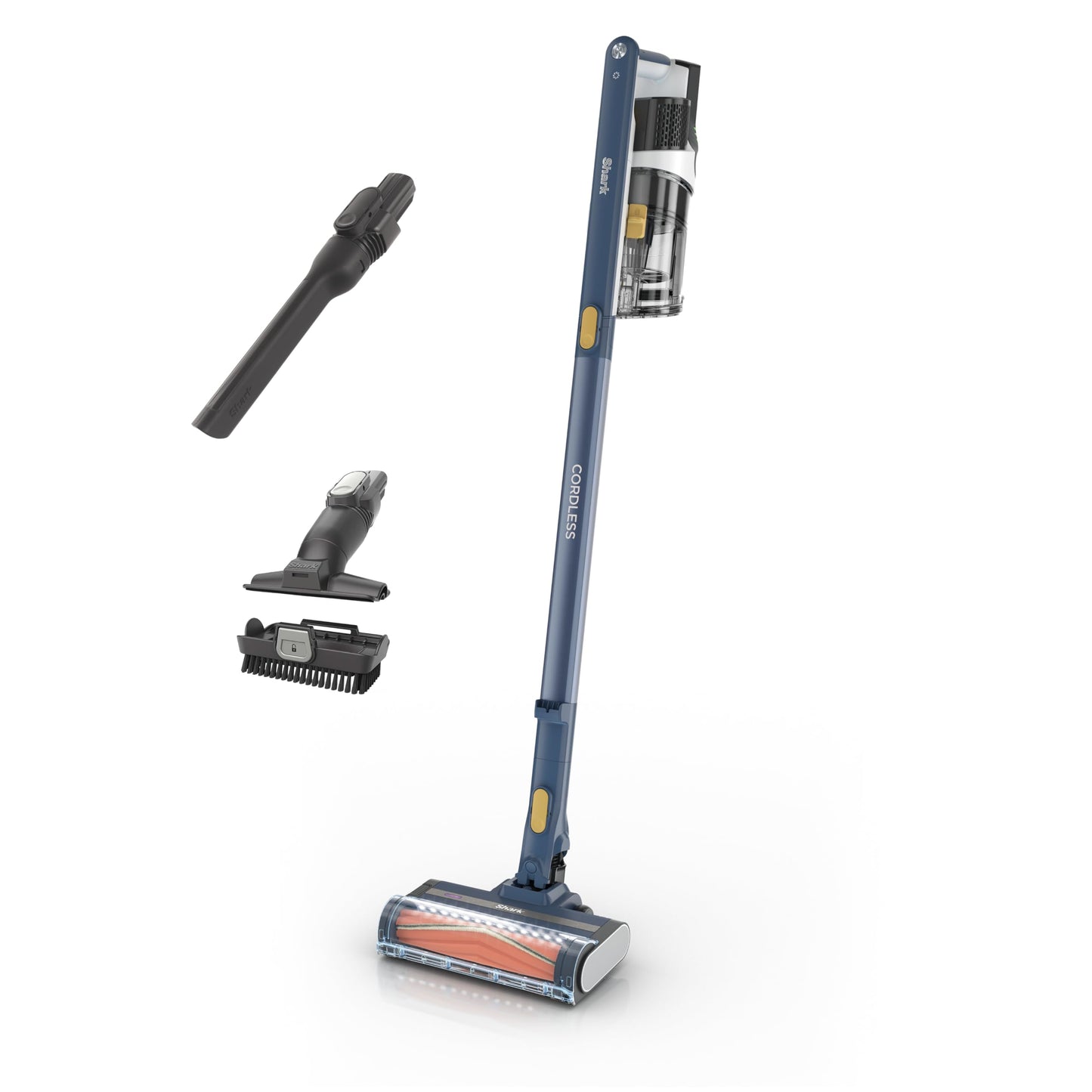 Shark® Cordless Pet, Cordless Lightweight Stick Vacuum Cleaner, Self Cleaning Brushroll, 40 Min Runtime, Removable Handheld, XL Dust Cup, Moonlight Blue, IY143H (2026 Release)