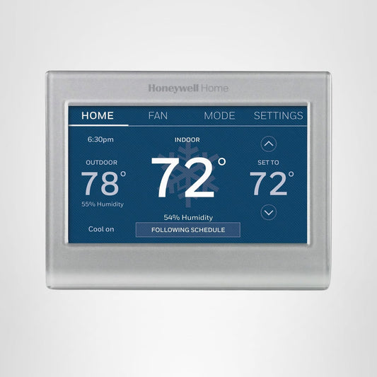 Honeywell Home RTH9585WF1004 Wi-Fi Smart Color Thermostat, 7 Day Programmable, Touch Screen, Energy Star, Alexa Ready, Gray