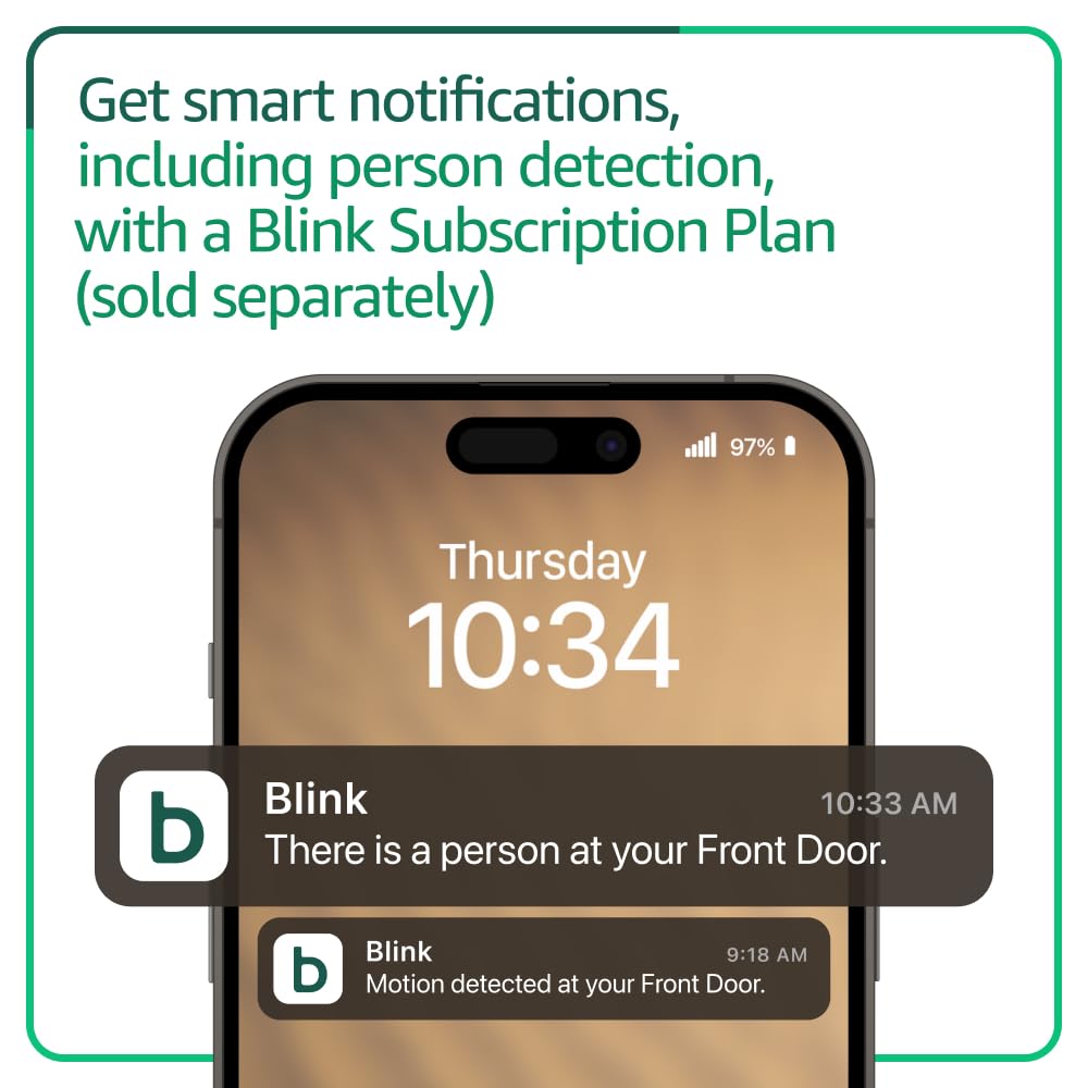 🔥76% Off!🔥Blink Video Doorbell + Outdoor 4 – Wireless smart security cameras
