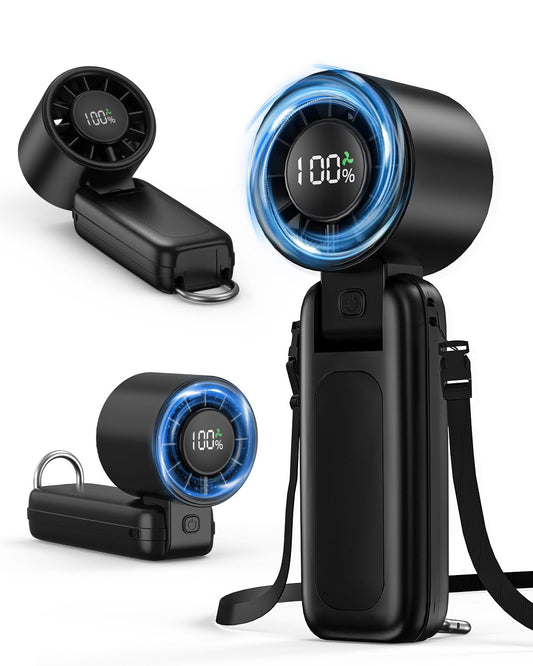 🔥79% Off!🔥4 in 1 Handheld Portable Turbo Fan