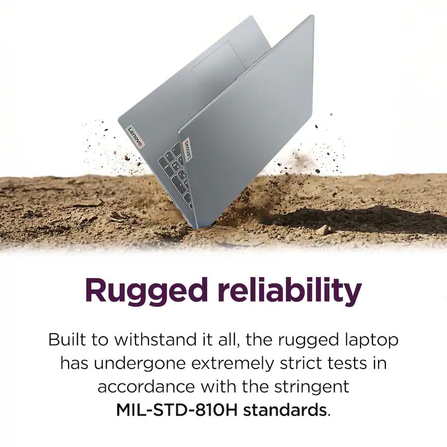 Lenovo IdeaPad Slim 3i • 15.6" FHD Laptop with Microsoft 365 Included • Intel 4 Cores • 8GB DDR5RAM • 128GB SSD • Windows 11