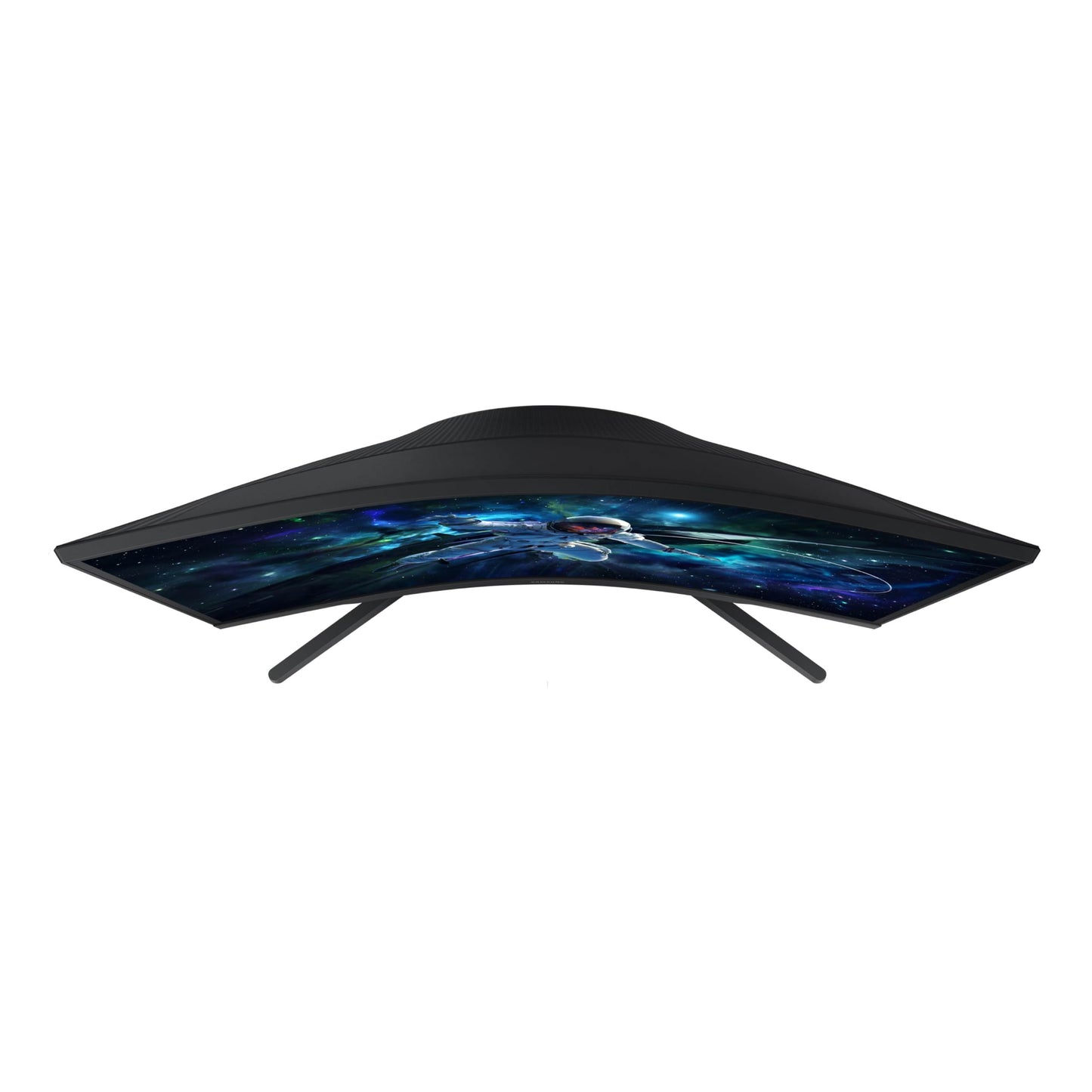 SAMSUNG 32" Odyssey G55C Series QHD 1000R Curved Gaming Monitor, 1ms(MPRT), HDR10, 165Hz, AMD Radeon FreeSync, Eye Care, Glare Free, Sharp Resolution LS32CG550ENXZA