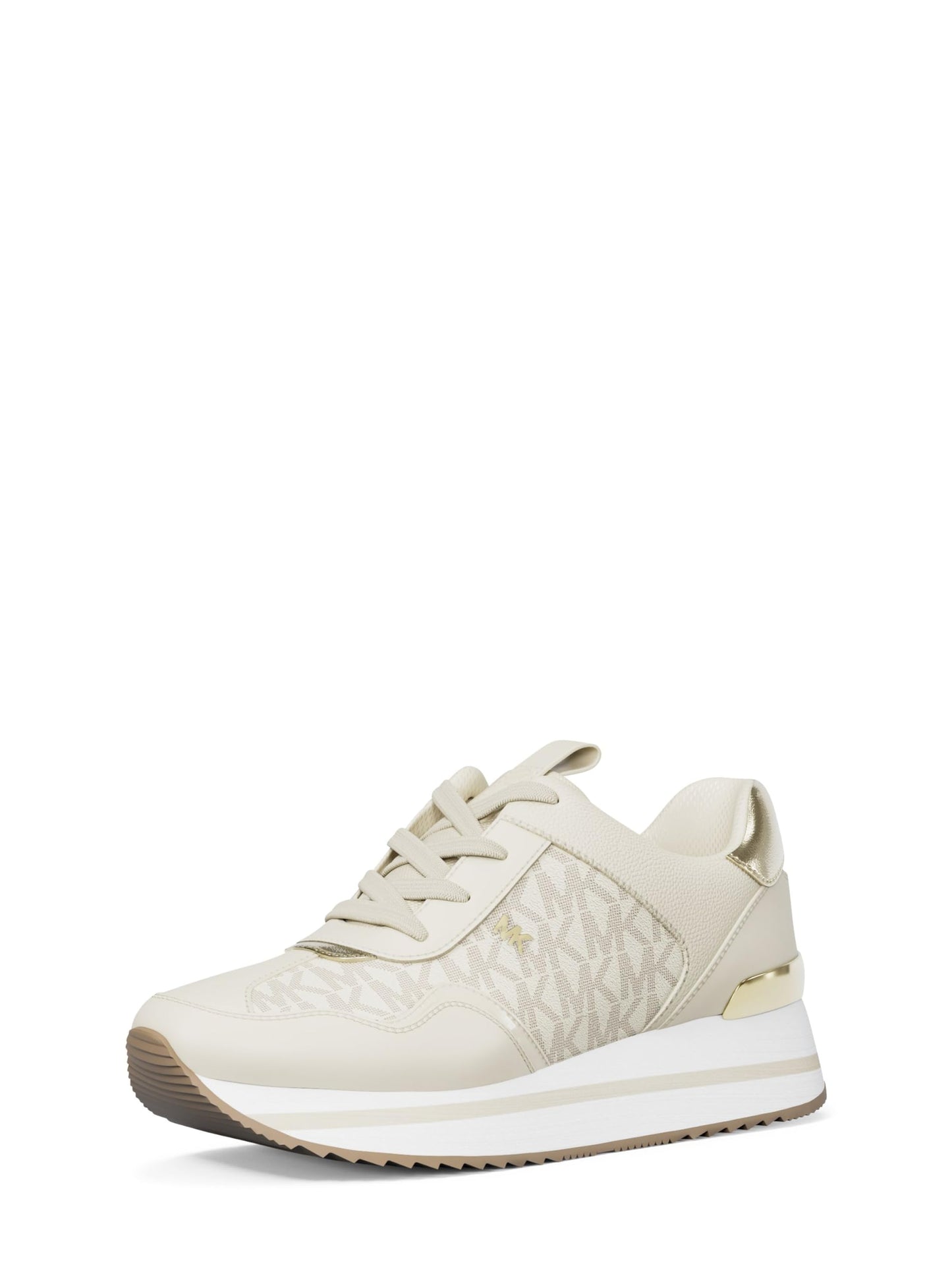 Michael Kors Women's Raina Trainer, Vanilla, 9.5