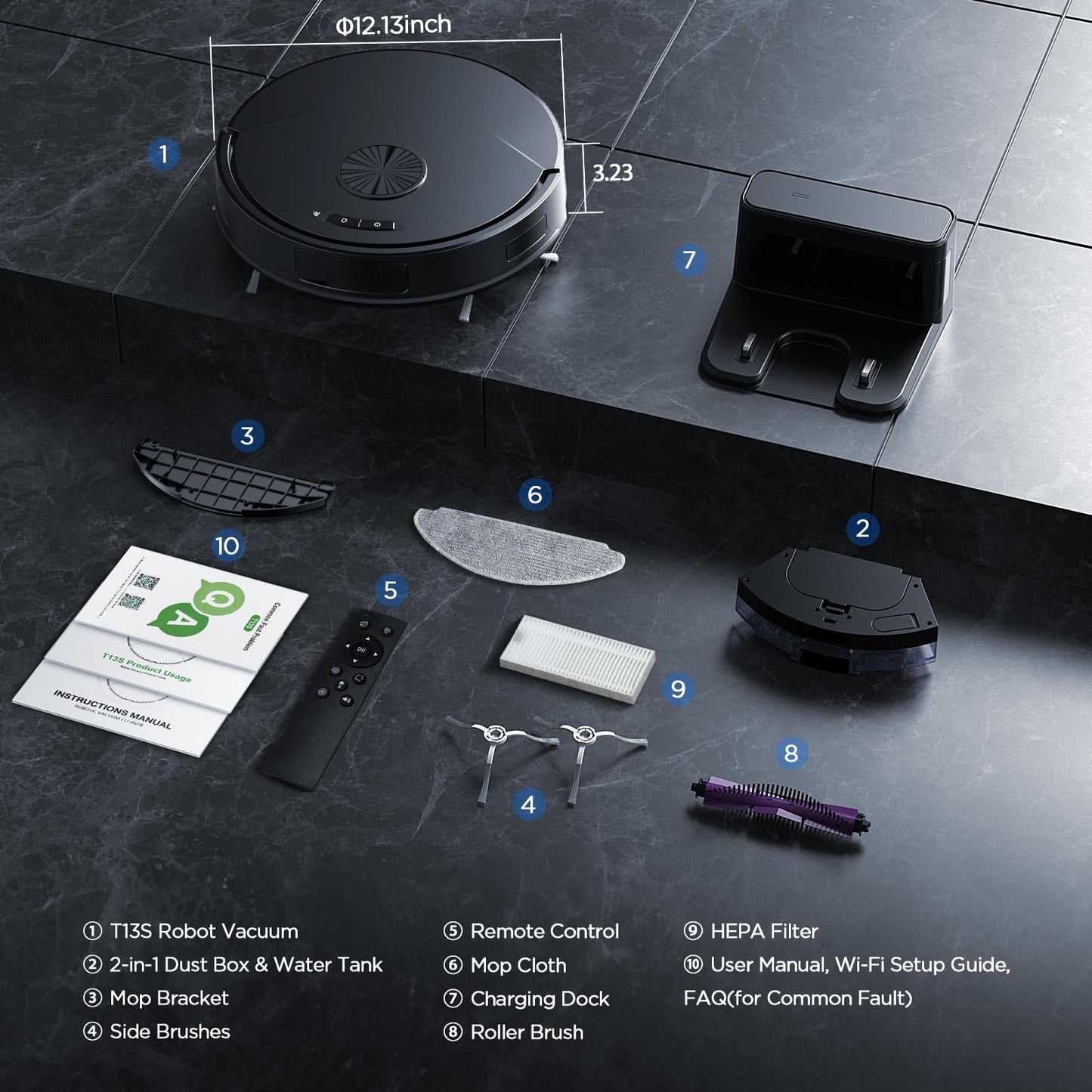 🔥73% Off!🔥UMMUND Robot Vacuum and Mop Combo
