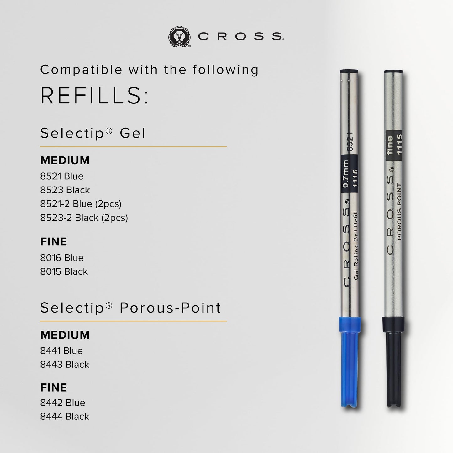 Cross ATX Sandblasted Titanium Gray Rollerball Pen - Refillable Pen for Smooth Writing - Black Ink - Comfortable Grip - Long-Lasting - Professional Office Supplies - Gift Box Included