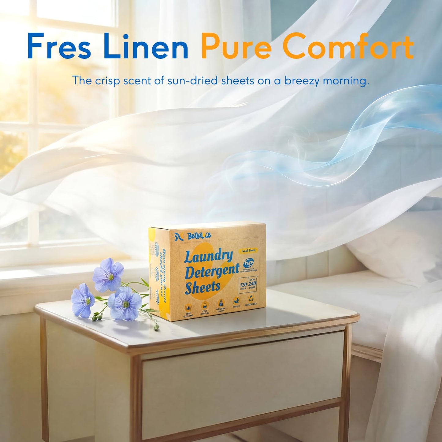 BellaLuce Laundry Detergent Sheets - Laundry Sheets, 240 Loads
