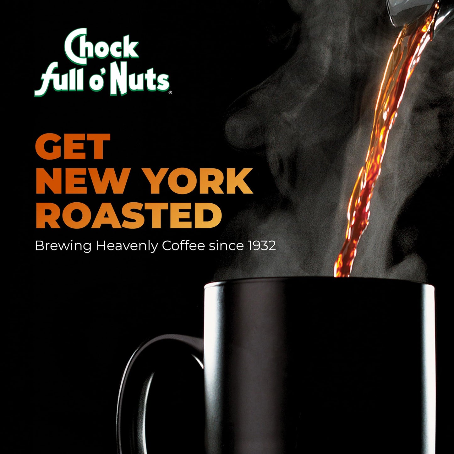 Chock Full o' Nuts Donut Shop Ground Coffee – Premium Beans in Recyclable Steel Can – Rich Flavor & Aroma, Medium Roast – Perfect for Drip, Pour-Over, Percolator – 10.2 Oz Can, Pack of 6