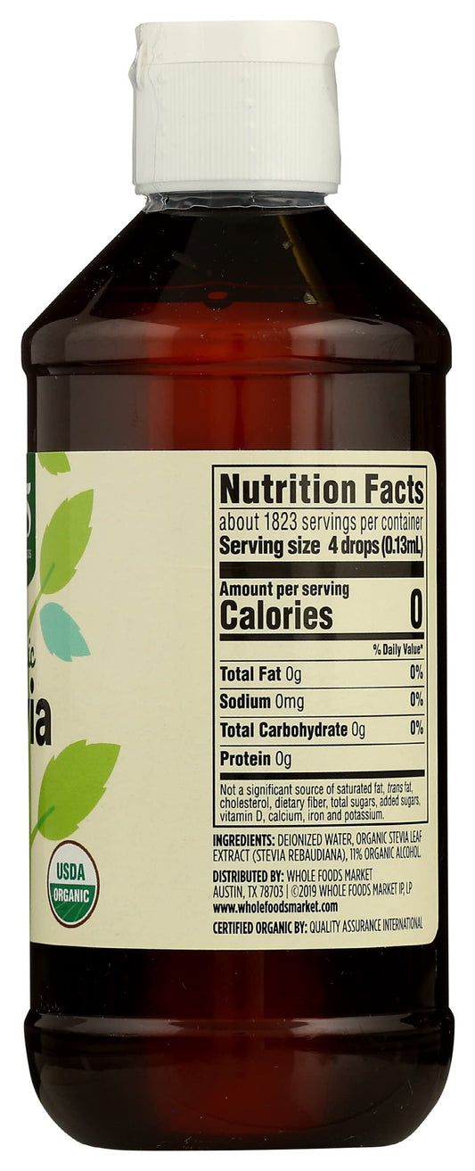 365 by Whole Foods Market, Organic Stevia Liquid Extract, 8 Fl Oz