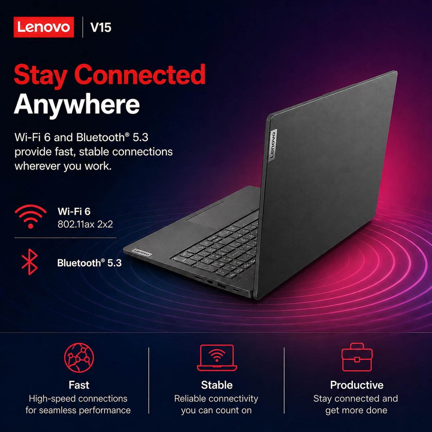 Lenovo New Business Laptop(2026-2027 Premium Edition), Powerful Intel N150 Processor, 16GB DDR5, 512GB PCIe, 15.6" FHD Display, 14.5-Hour Battery Life, Wi-Fi 6, Windows 11 Pro with MS 365 for Web