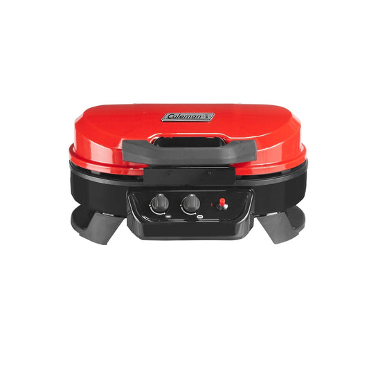 Coleman RoadTrip 225 Portable Tabletop Grill, 2-Burner Gas Grill with Matchless Ignition & Adjustable Temperature Control, 11,000 BTUs of Power for Grilling, Tailgating, Camping, BBQ, & More