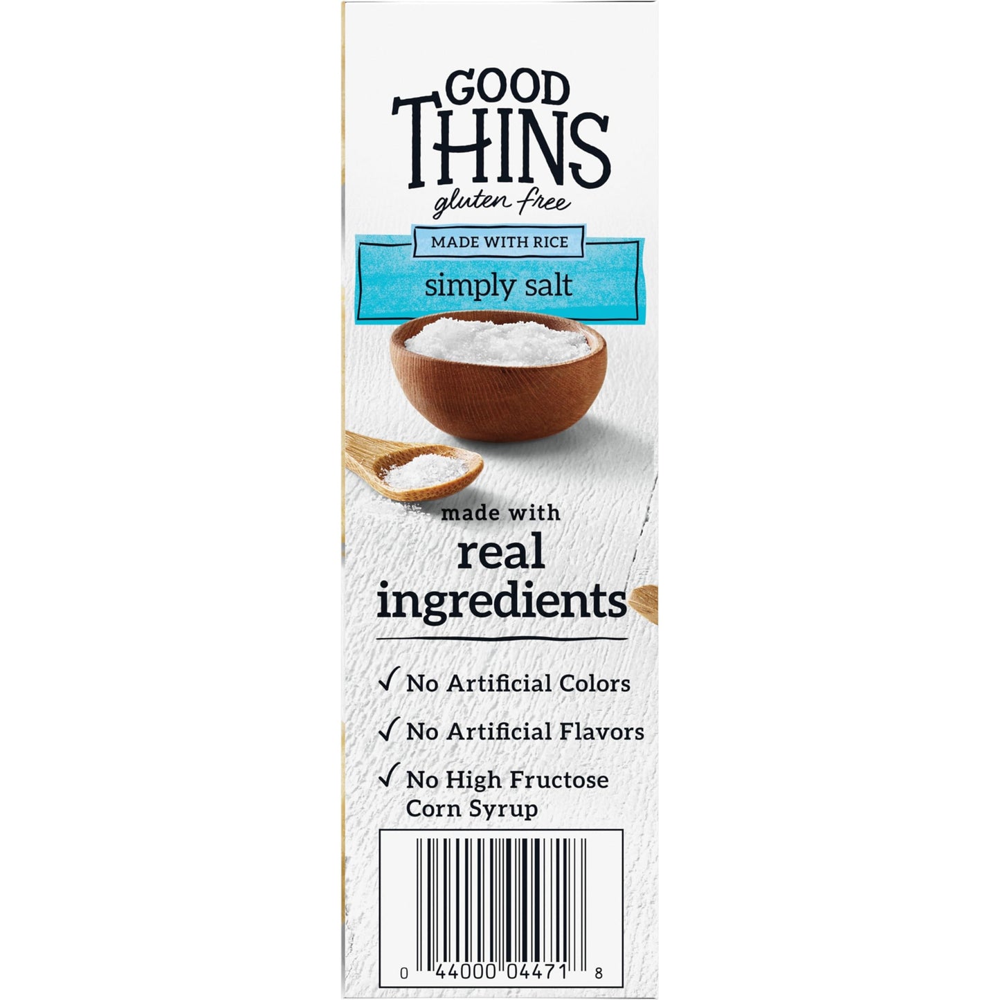 Good Thins Simply Salt Rice Snacks Gluten Free Crackers, Bulk Snack Crackers, 12 - 3.5 oz Boxes