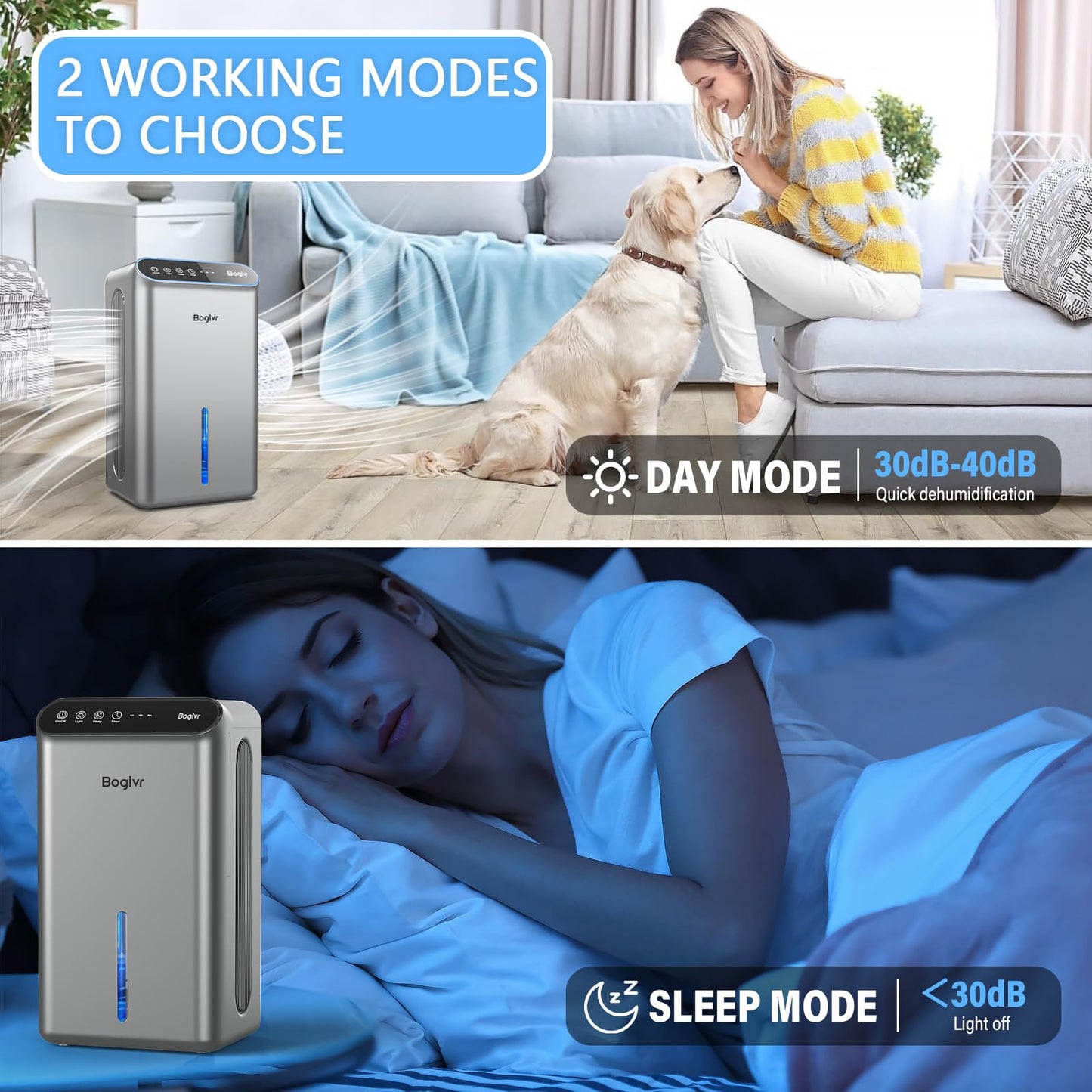 🔥79% Off!🔥Dehumidifier for Home up to 1000 sq.ft