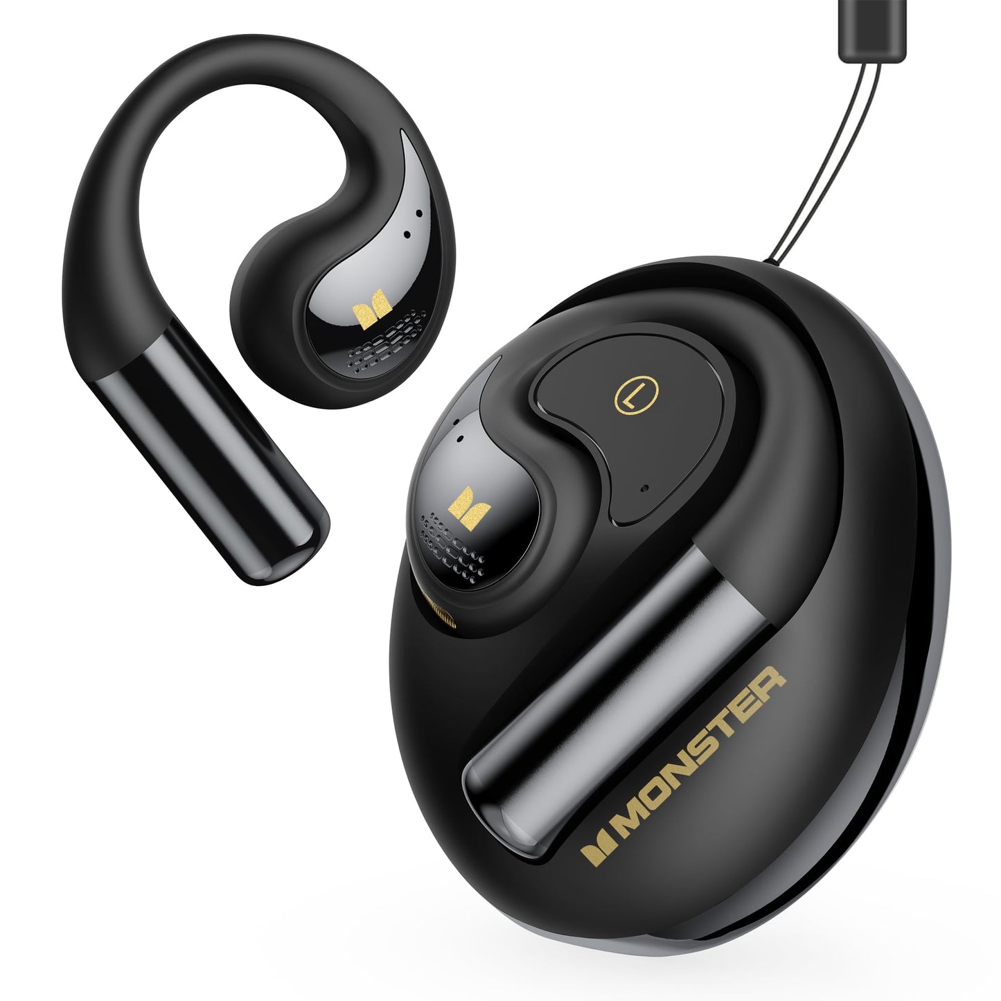 🔥79% Off!🔥Monster Open Ear AC335 Headphones, Bluetooth 5.4