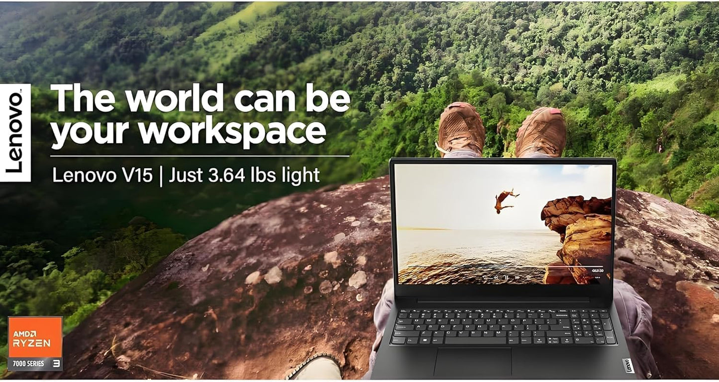 Lenovo 2026 Business Laptop with MS 365 for the Web, Intel Powerful Processor, 8GB DDR5, 628GB PCIE, 15.6" FHD Display, Dolby Audio, RJ-45, 16-Hour Battery Life, Fast Charging Speed, Windows 11 Pro