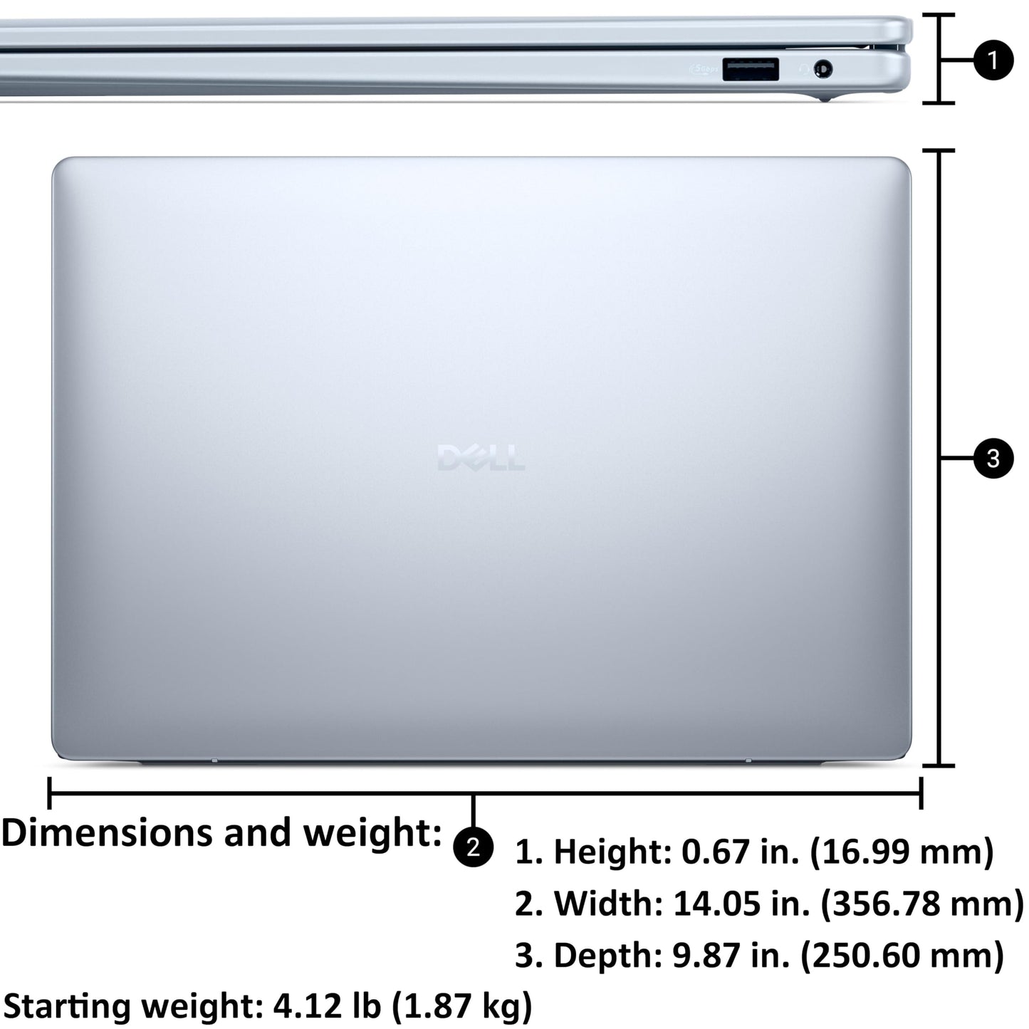 Dell 16 Plus Touchscreen Laptop Computer, Intel Core Ultra 9 288V, 32GB LPDDR5X RAM, 1TB PCIe SSD, WiFi 7, Backlit Keyboard, Windows 11 Home