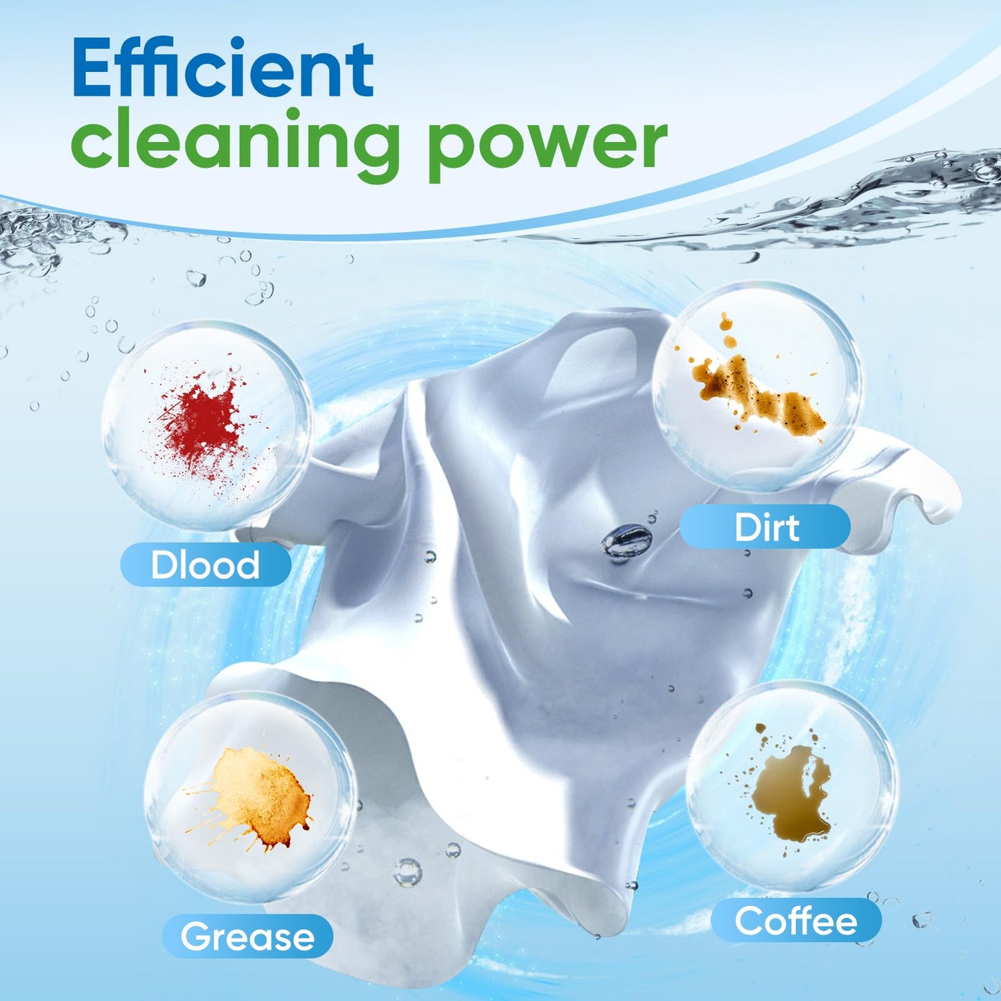 Laundry Detergent Sheets 300 Loads Diesetsr Laundry Sheet ECO-friendly