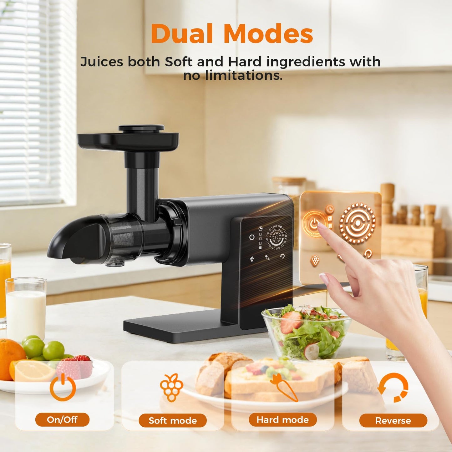 🔥71% Off!🔥Juicer Machines with LED Smart Touch Screen