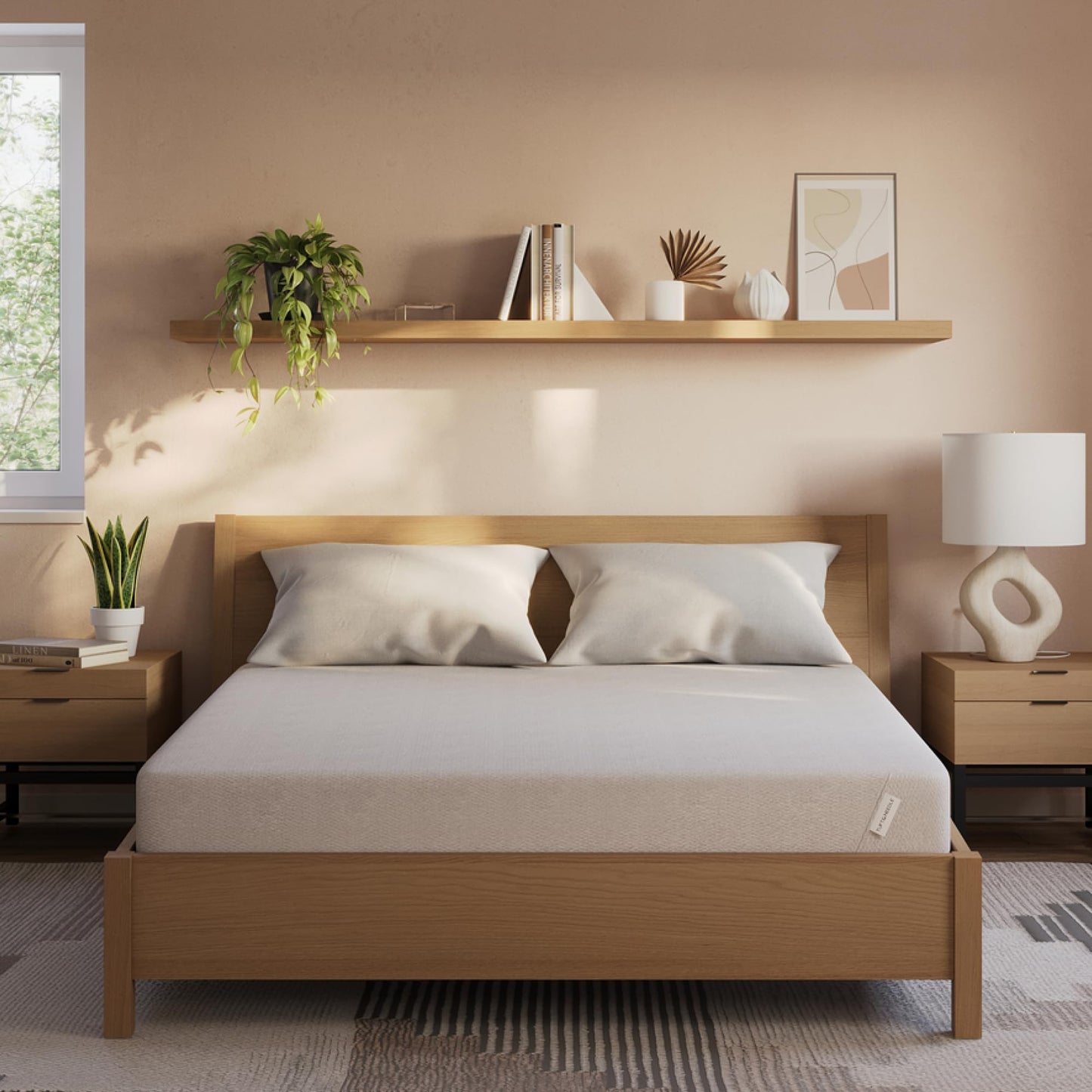 Kin By Tuft & Needle Firm 8" Adaptive Foam Twin Mattress in a Box, Cooling Pressure Relief, Balanced Support, 100 Night Trial, Fiberglass-Free, CertiPUR-US, 10-Year Limited Warranty